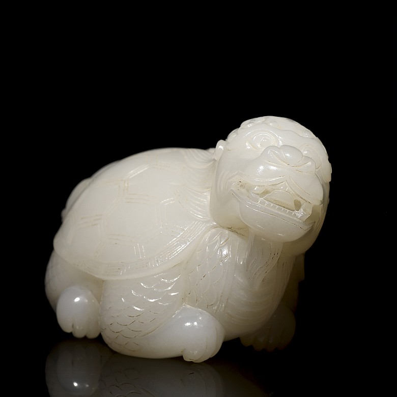 White jade figure 