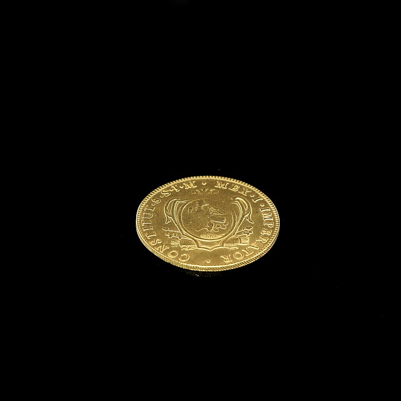 Gold coin ‘Agustín Iturbide’, Mexico, 19th century