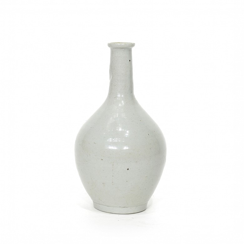 Glazed ceramic vase, Qing Dynasty.