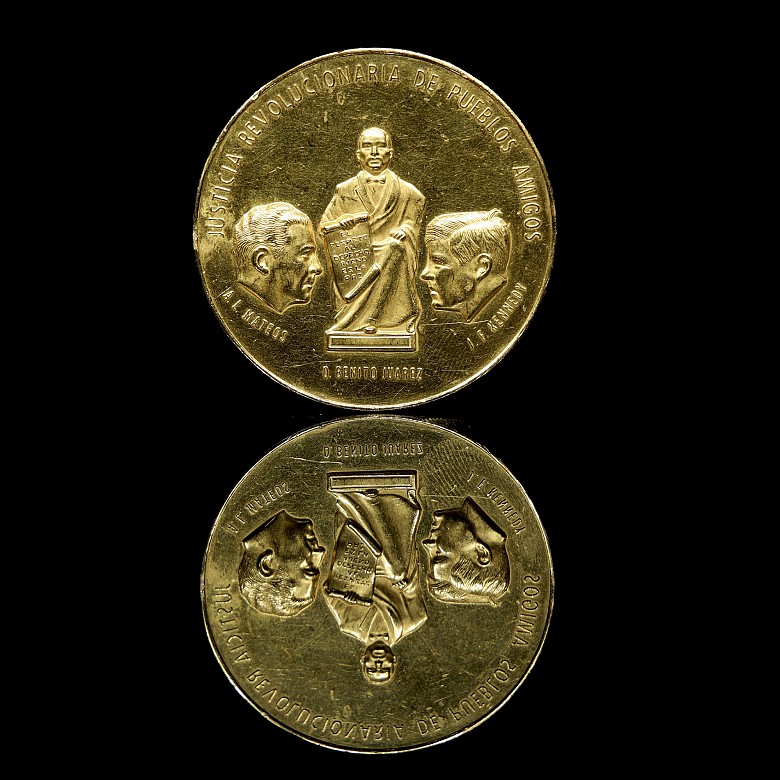 Medalla moneda de Oro 