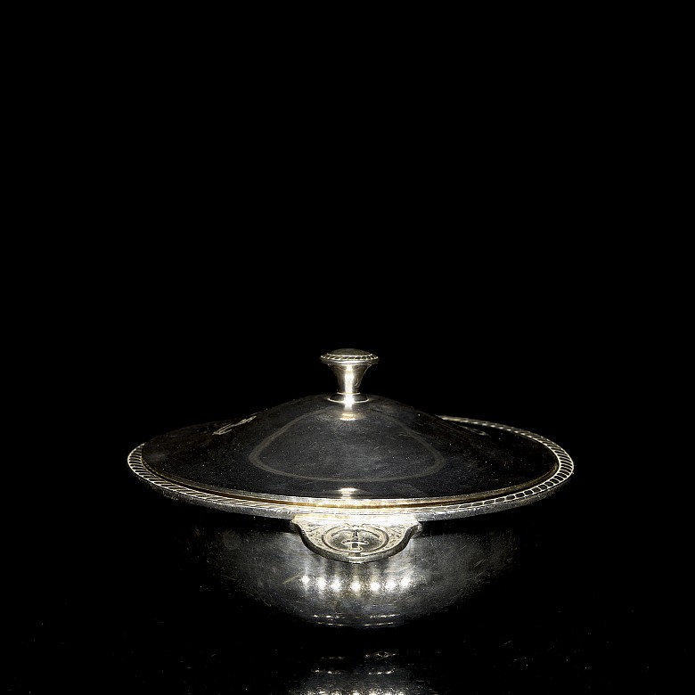 Silver-plated metal tureen ‘Boulenger’, 1940