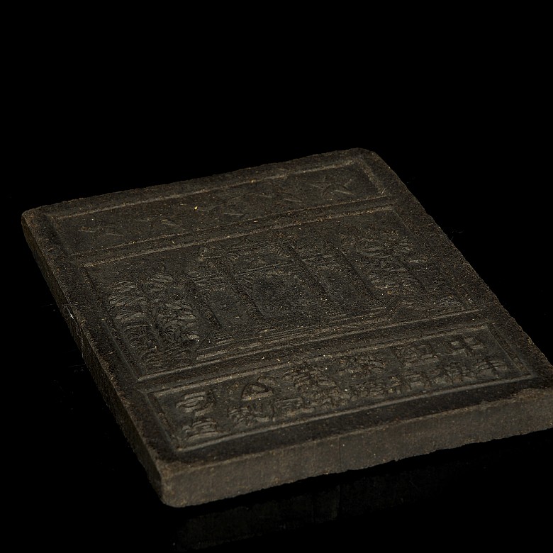 Mongolian coin made from pressed tea, 20th century