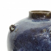 Large glazed pottery vessel, 20th Century