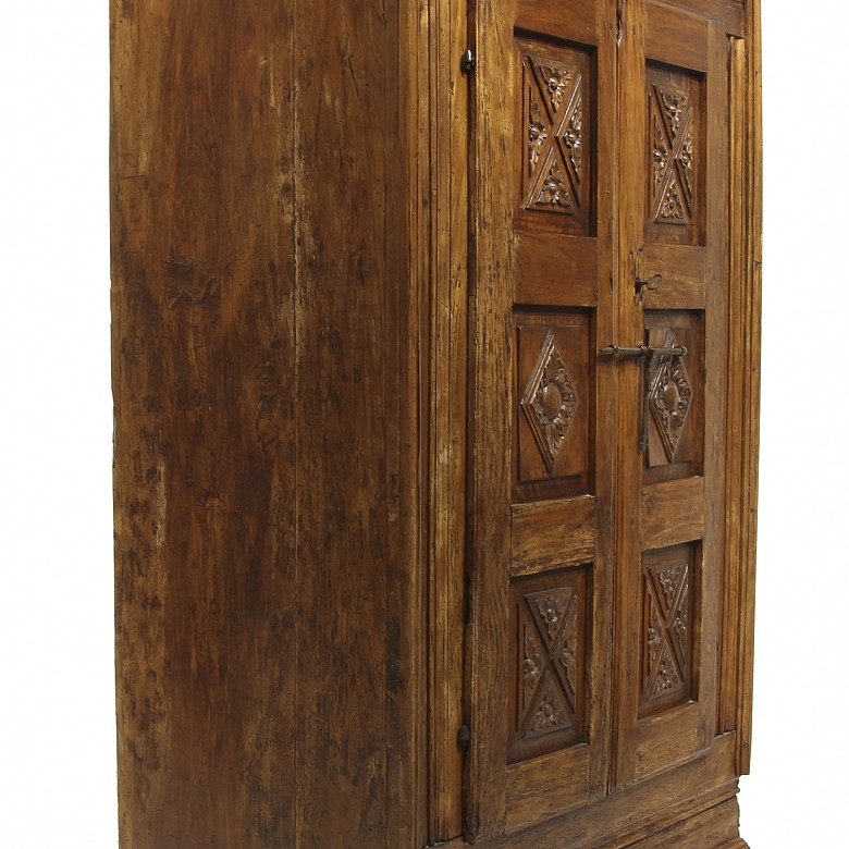 Rustic wooden closet, 20th century