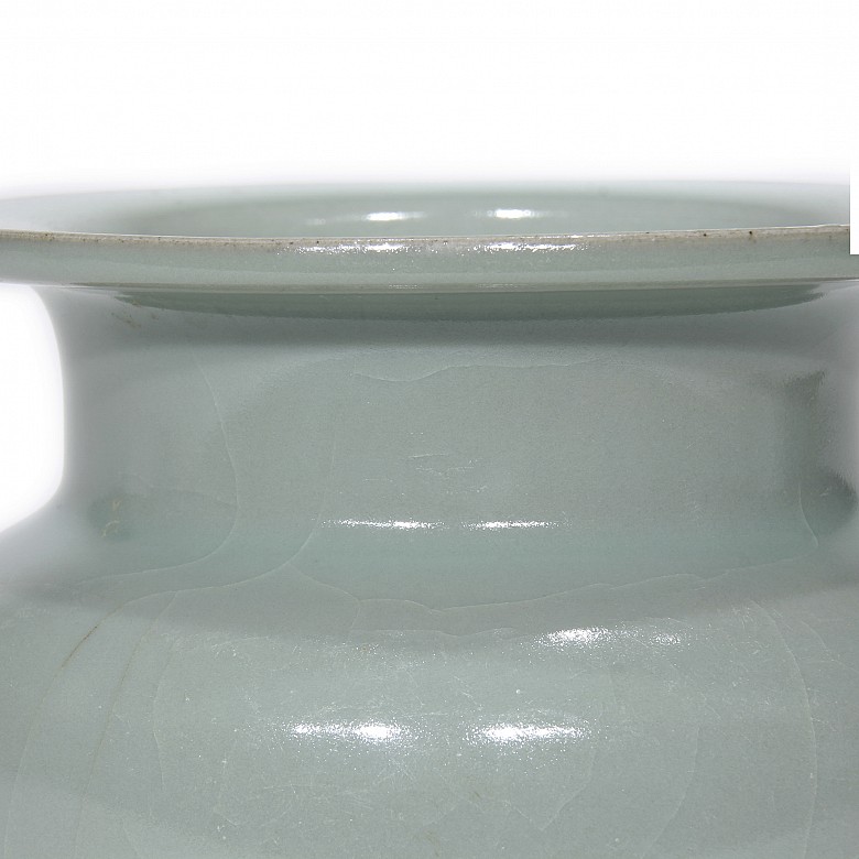 Donggou celadon ceramic censer, Song dynasty (960 - 1279)