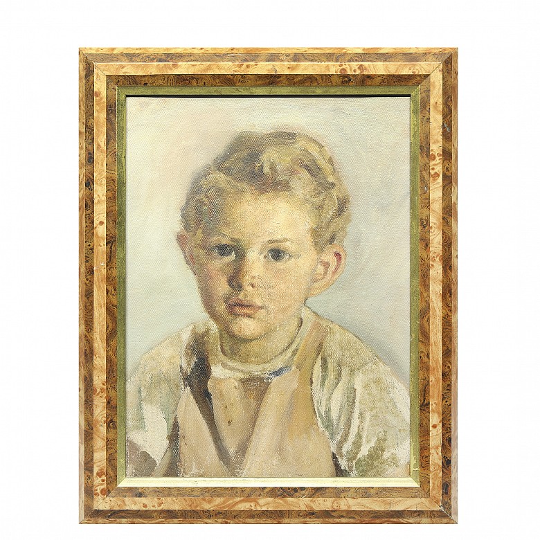 Anonymous (20th century) ‘Portrait of a child’