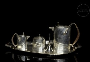 Mexican silver coffee set