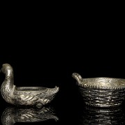 Valenti “Pair of bronze objects”, 20th century - 2