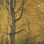 Painting (20th century) ‘Stream in the forest’