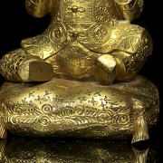 Gilded bronze figurine 