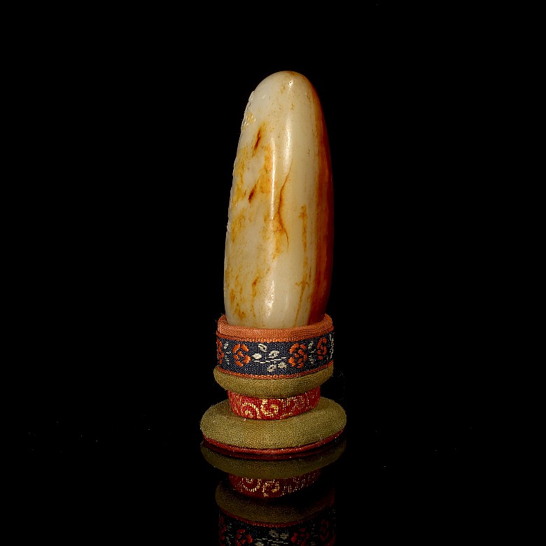 Jade carving ‘Lake and poem’, Qing dynasty