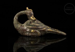 Bronze paperweight ‘Bird’, Tang dynasty