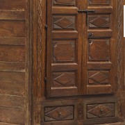 Rustic wooden closet, 20th century