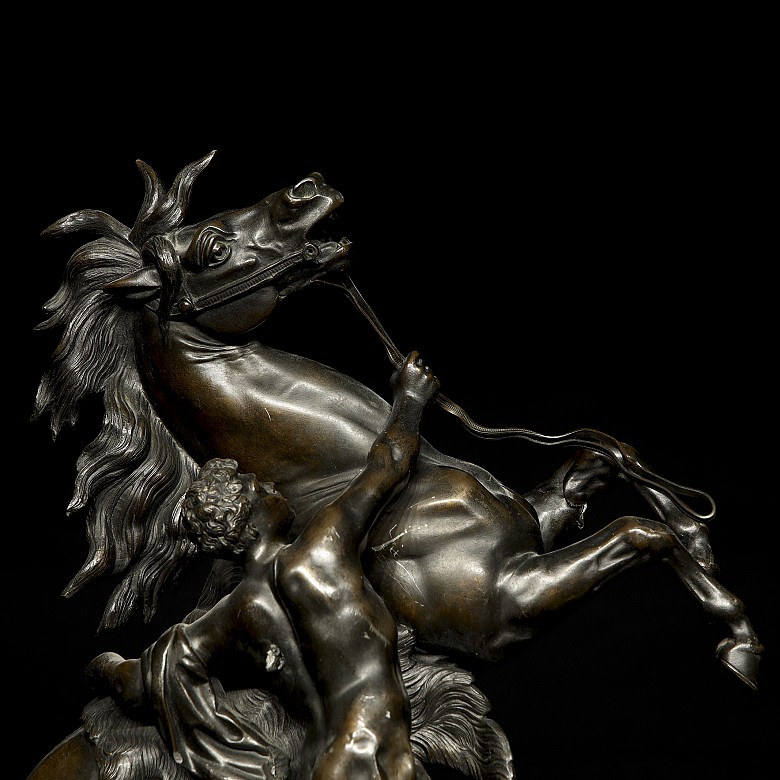 Modelo de caballo de Marly según Guillaume Coustou