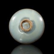 Junyao ceramic small footed dish, Song dynasty