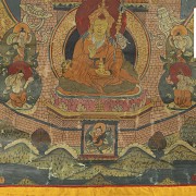 Thangka tibetano 