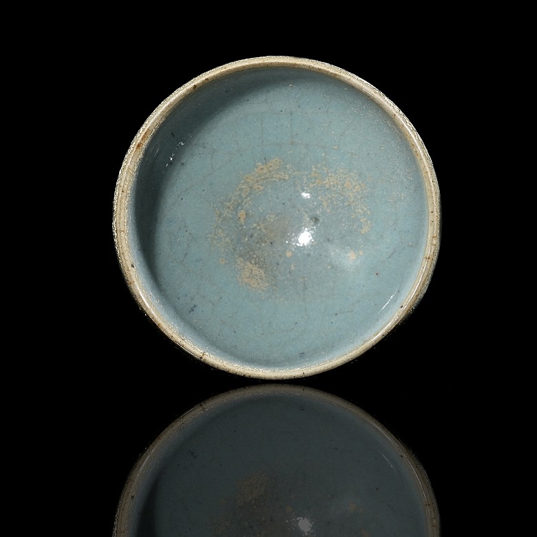 Junyao Small Ceramic Cup, Yuan dynasty