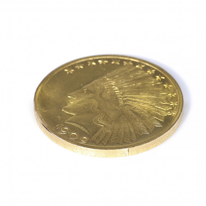 Moneda de oro 900 milésimas, Estados Unidos