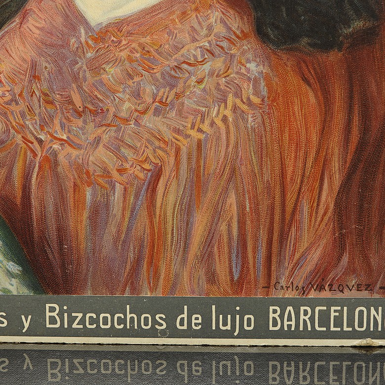 Advertising poster ‘La Gloria’, Barcelona, 20th century