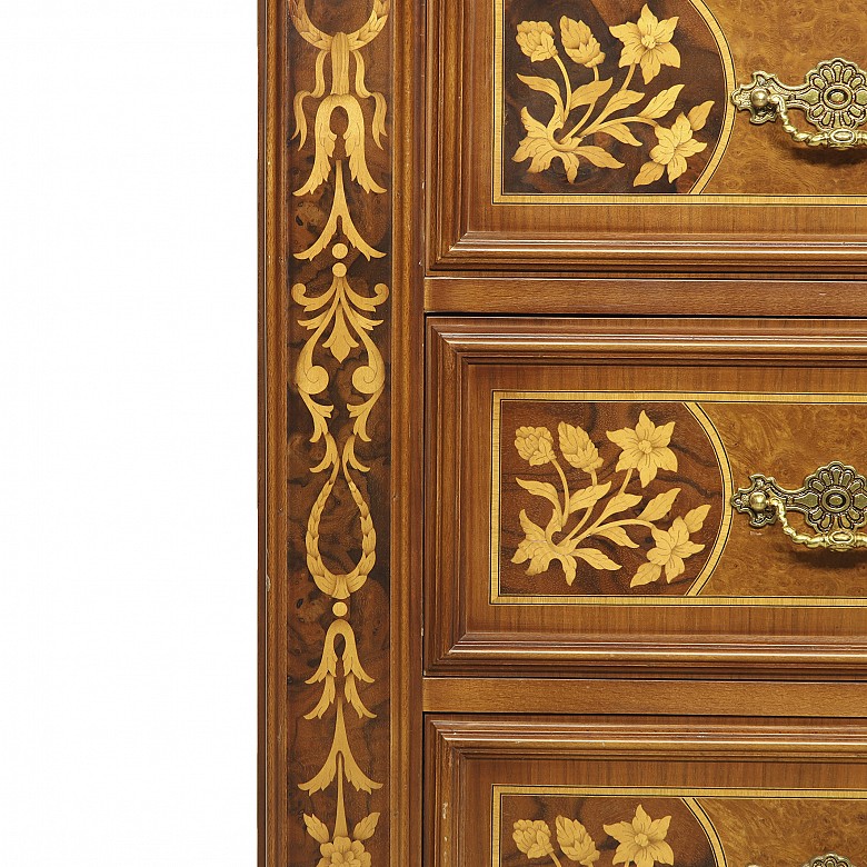 Dutch walnut marquetry furniture - 2