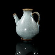 Small Junyao-glazed earthenware jug, Song dynasty