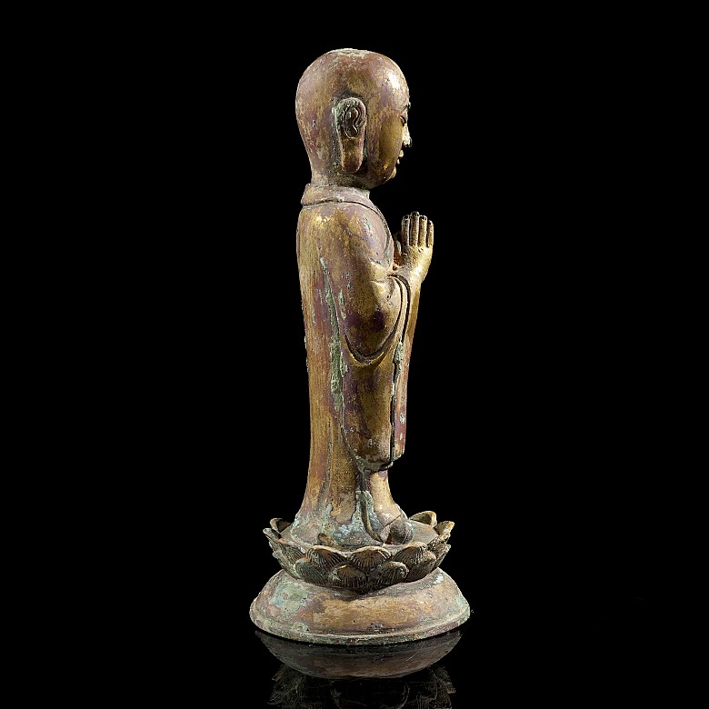 Gilded bronze ‘Buddha’ figure, Liao style