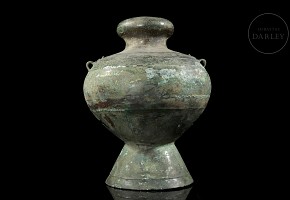 Bronze amphora, Han dynasty