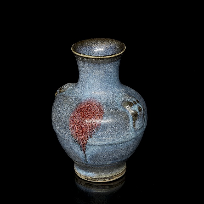 Small Junyao ceramic vase, 20th century - 7