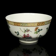 Porcelain bowl “Garden”, with Qing dynasty mark