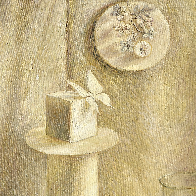 Elena Beisembinova (20th century) ‘Still life with pearls’, 1993 - 1