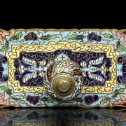 French ink blotter ‘Cloisonné’, late 19th century