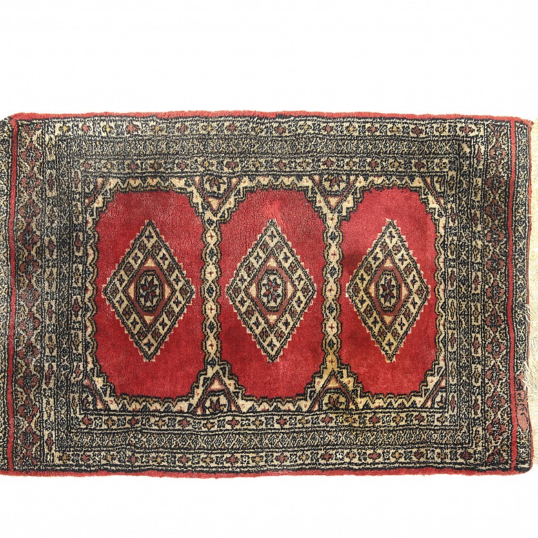 Pair of small Persian-style carpets, 20th century