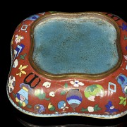 Caja de cloisoné 