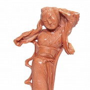 Coral figurine 