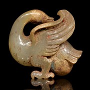 Jade carving ‘Goose’, Han dynasty