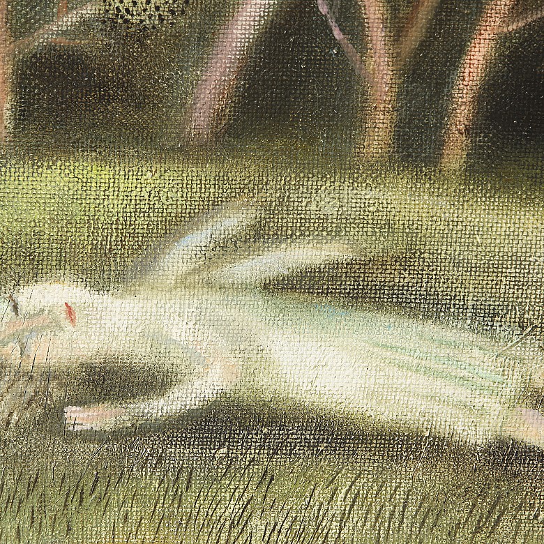 Adyceba P. (20th century) ‘Sleeping Angel’, 1995