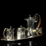 Mexican silver coffee set, 20th century