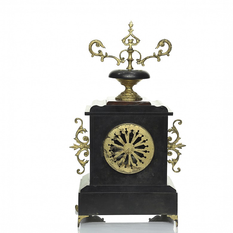 Desk clock, Napoleon III, 19th century