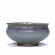 Jun glazed pottery vessel, Northern Song dynasty (960 - 1127)