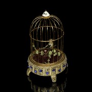 Birdcage with automaton songbird, 19th - 20th century