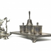 Lot of Spanish silver objects, 20th century