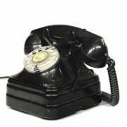 Vintage bakelite telephone, 20th century