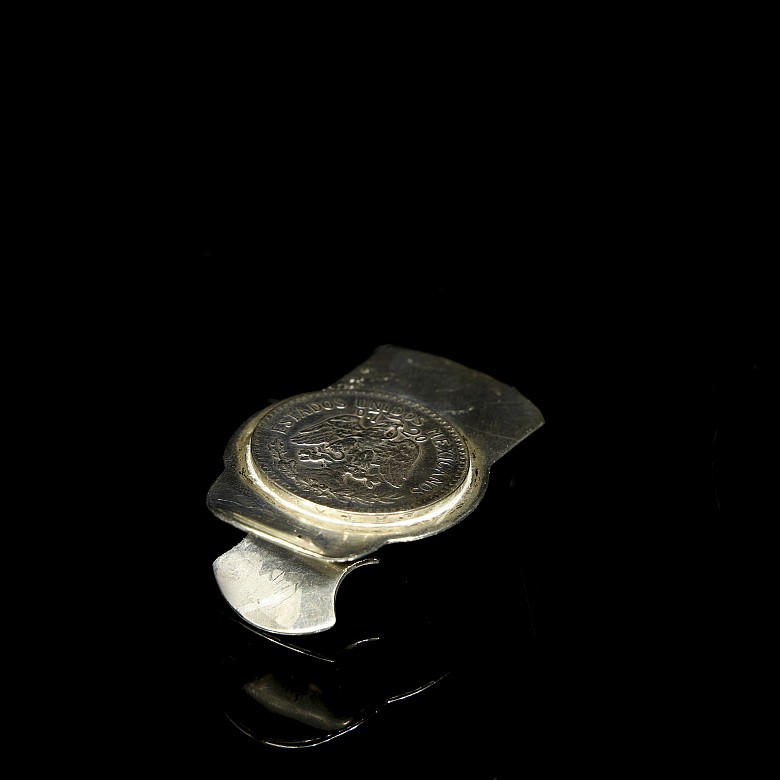 Silver money clip, 20th century - 2