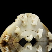 Huang carved jade “Tapirs”, Fighting Kingdoms