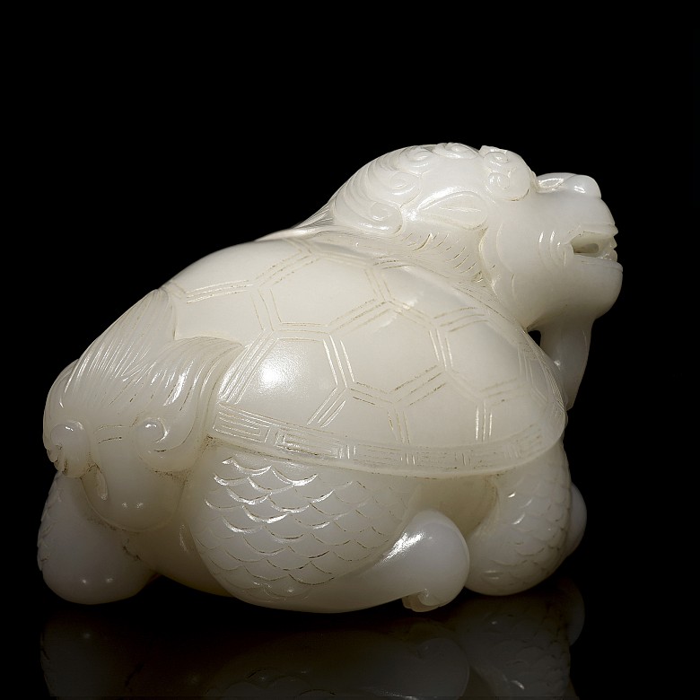 White jade figure 