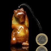 Bear jade figure, Tang dynasty