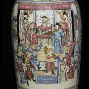 Porcelain vase “ famille rose”, Qing dynasty