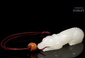 White jade pendant 