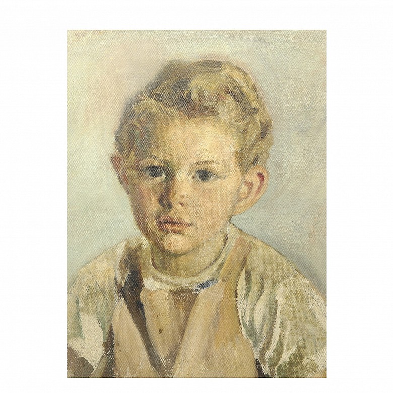 Anonymous (20th century) ‘Portrait of a child’