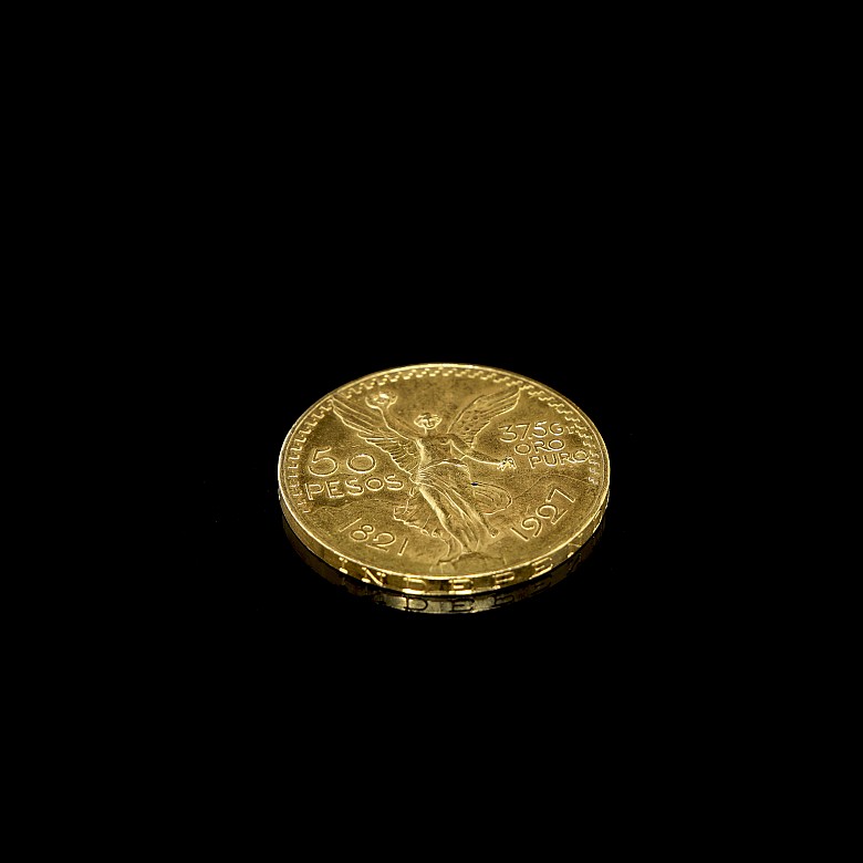 Moneda de oro 50 Pesos Méxicanos